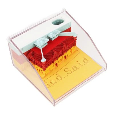 Omoshiroi – Bloc-notes 3d, Cubes À Déchirer, 160 Feuilles, Bloc