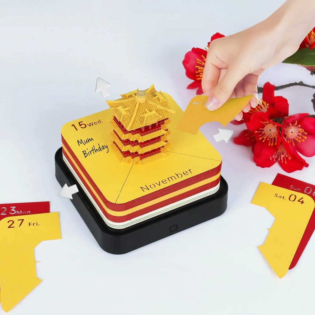 2024-yellow-crane-omoshiroi-block-3d-memo-pads-omoshiroi-block-shop