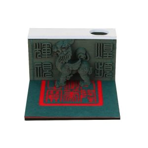 Chinese Unicorn Omoshiroi Block 3D Memo Pads