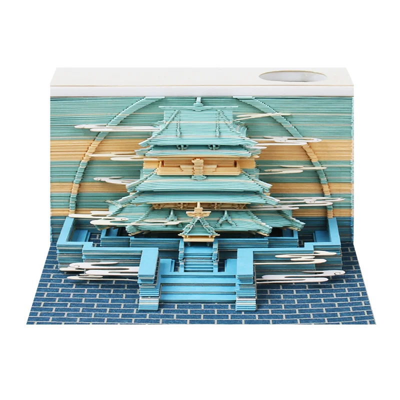 Fairy Palace Diary Omoshiroi Block 3D Memo Pads