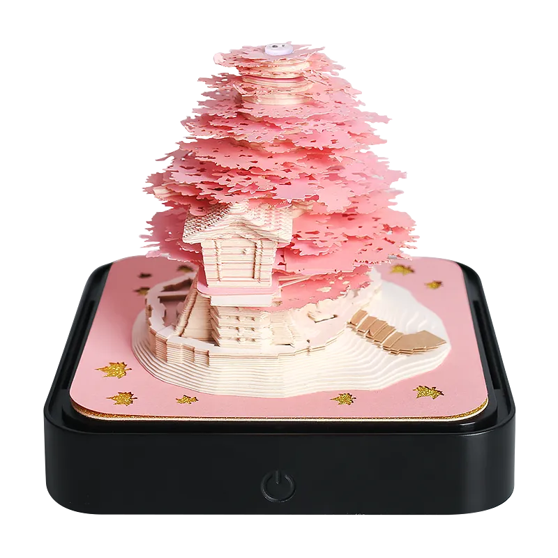 Sakura Treehouse Omoshiroi Block 3D Memo Pads