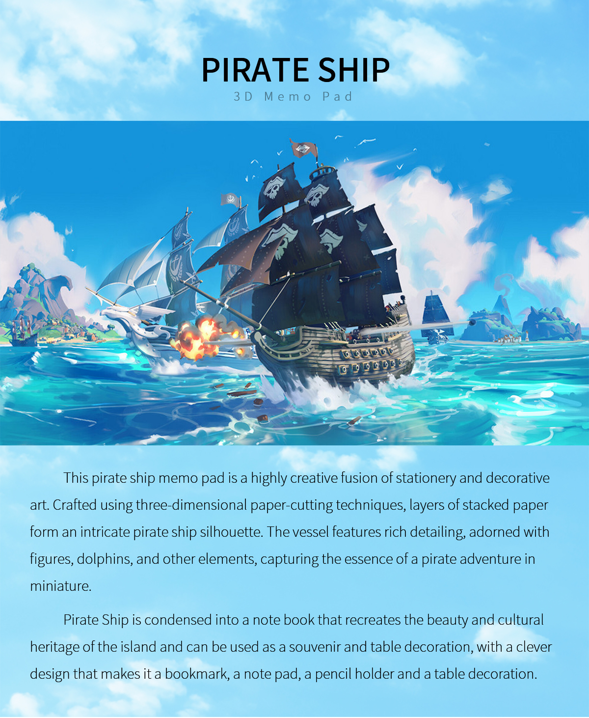 Pirate Ship 02 - Omoshiroi Block UK Store
