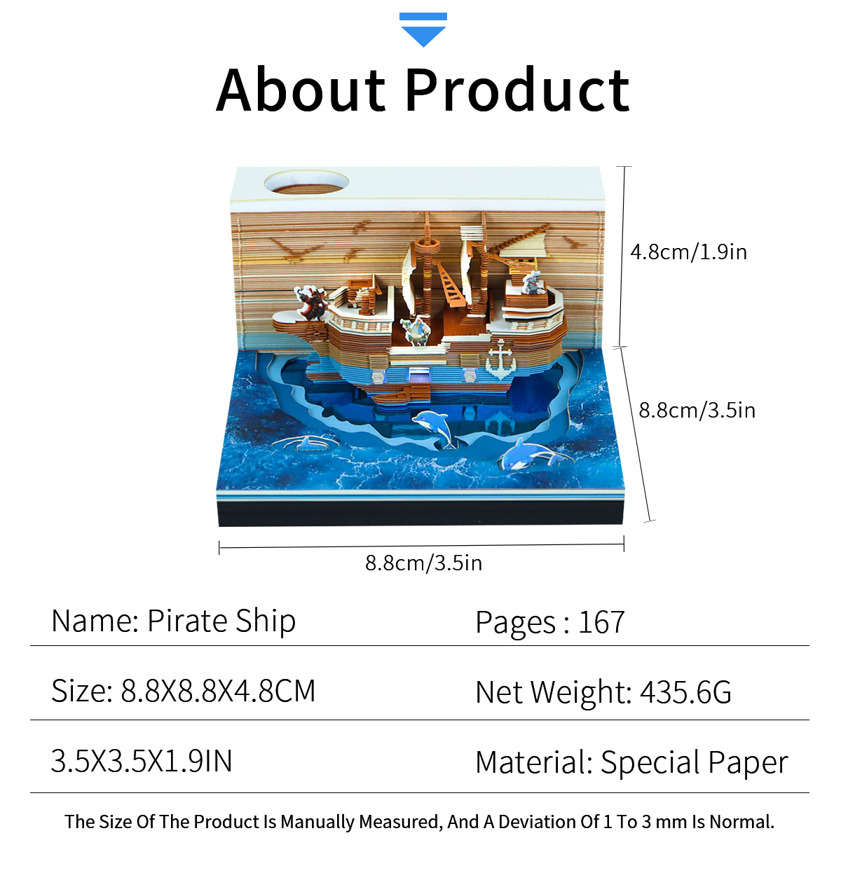 Pirate Ship 04 - Omoshiroi Block UK Store